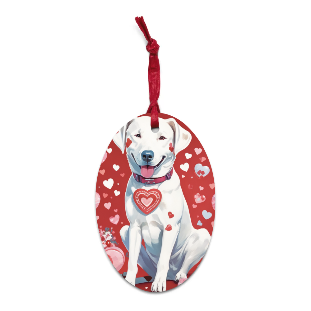 PugMug Custom Penny Wooden Ornament