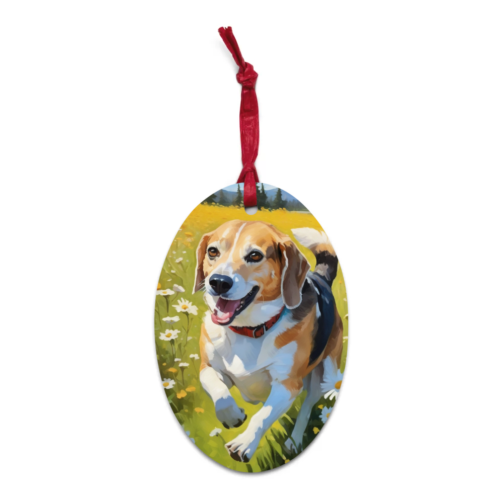 PugMug Custom Munchkin Wooden Ornament