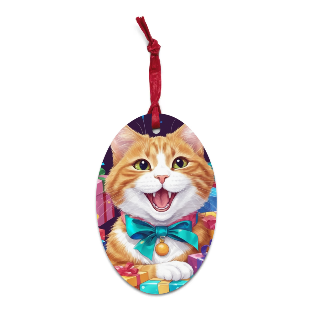 PugMug Custom Jack Jack Wooden Ornament