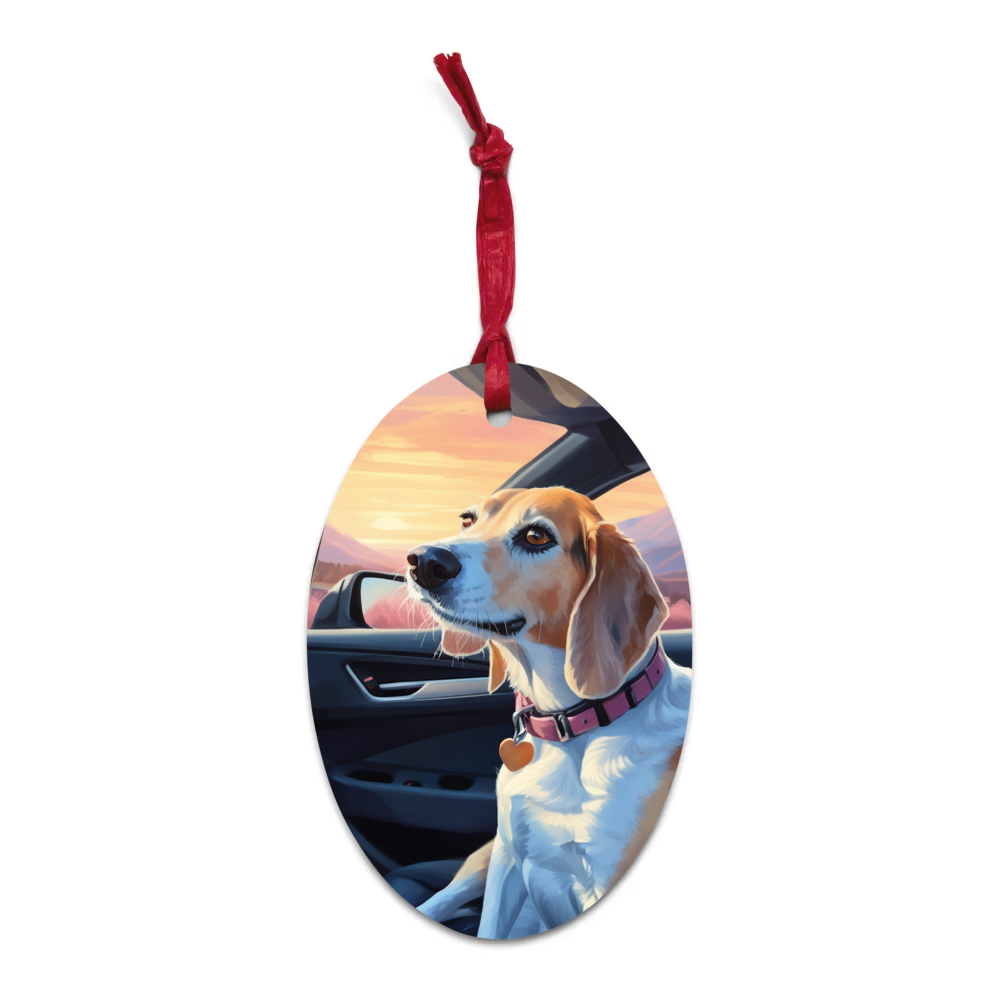 PugMug Custom Munchkin Wooden Ornament