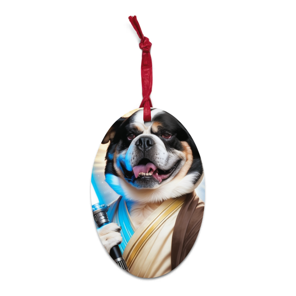 PugMug Custom McHenry Wooden Ornament