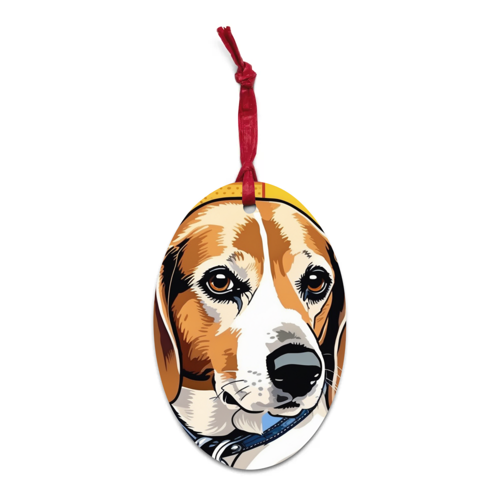 PugMug Custom Munchkin Wooden Ornament