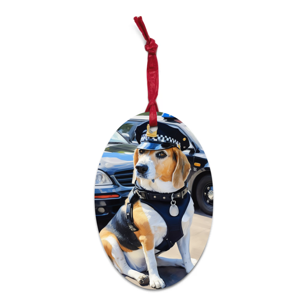 PugMug Custom Munchkin Wooden Ornament