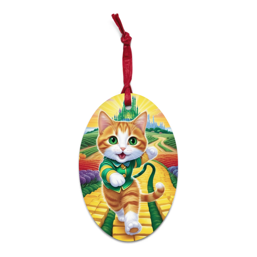 PugMug Custom Jack Jack Wooden Ornament