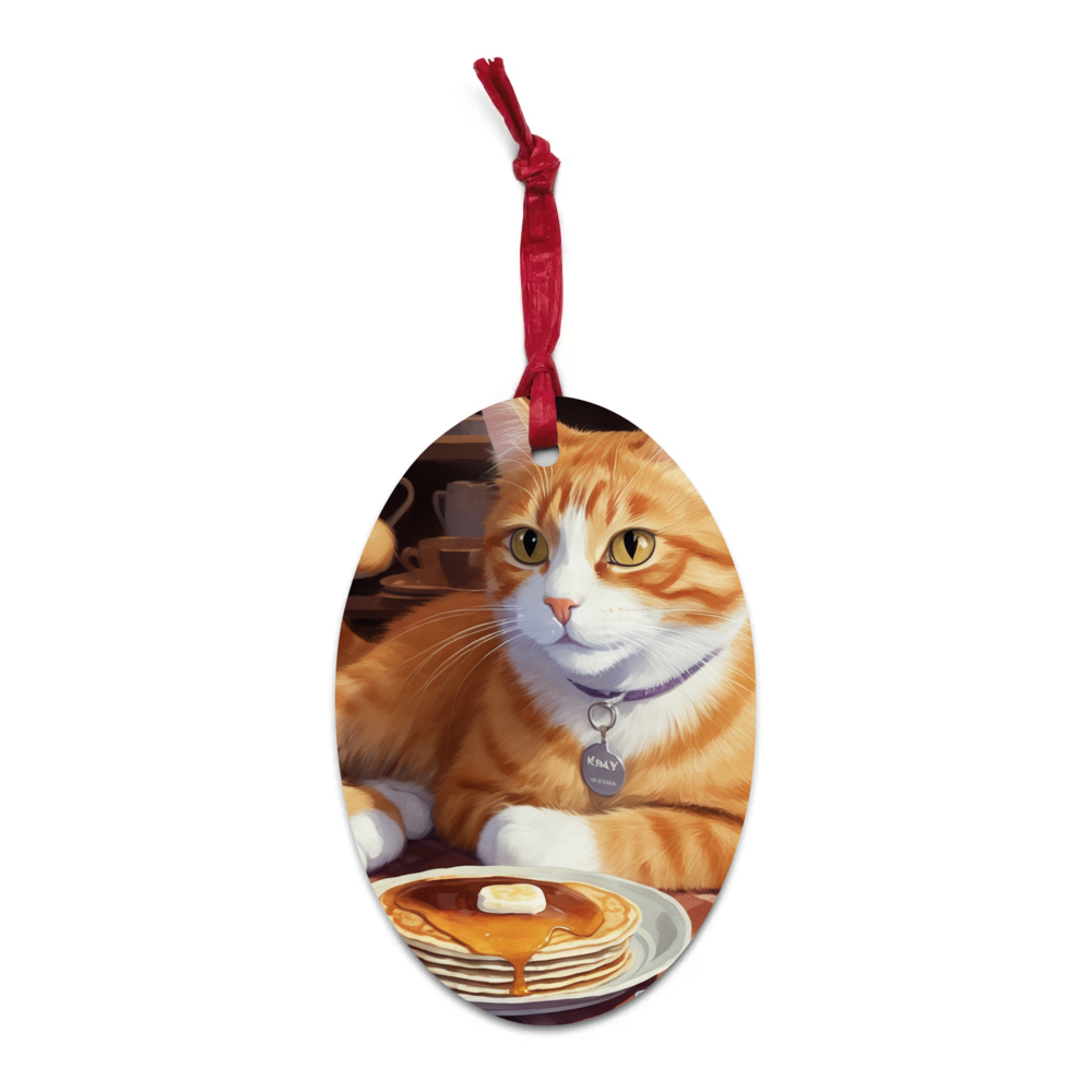 PugMug Custom Jack Jack Wooden Ornament