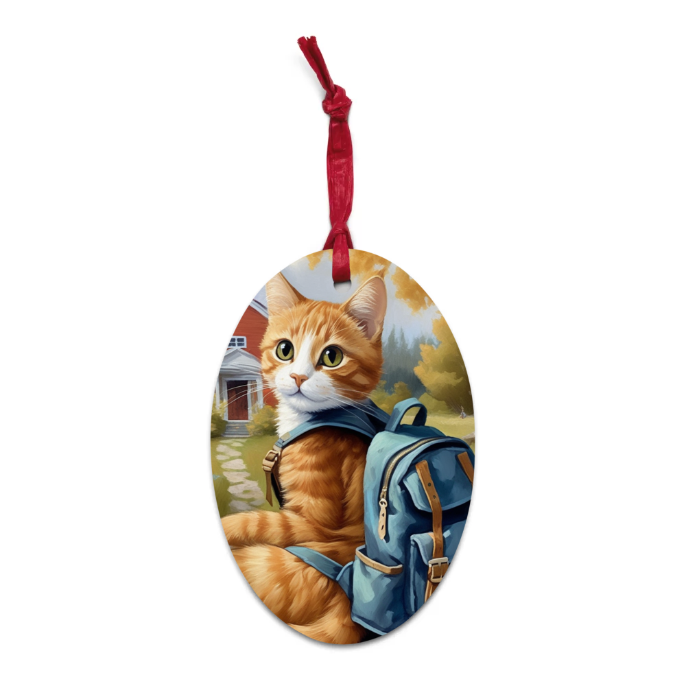 PugMug Custom Jack Jack Wooden Ornament