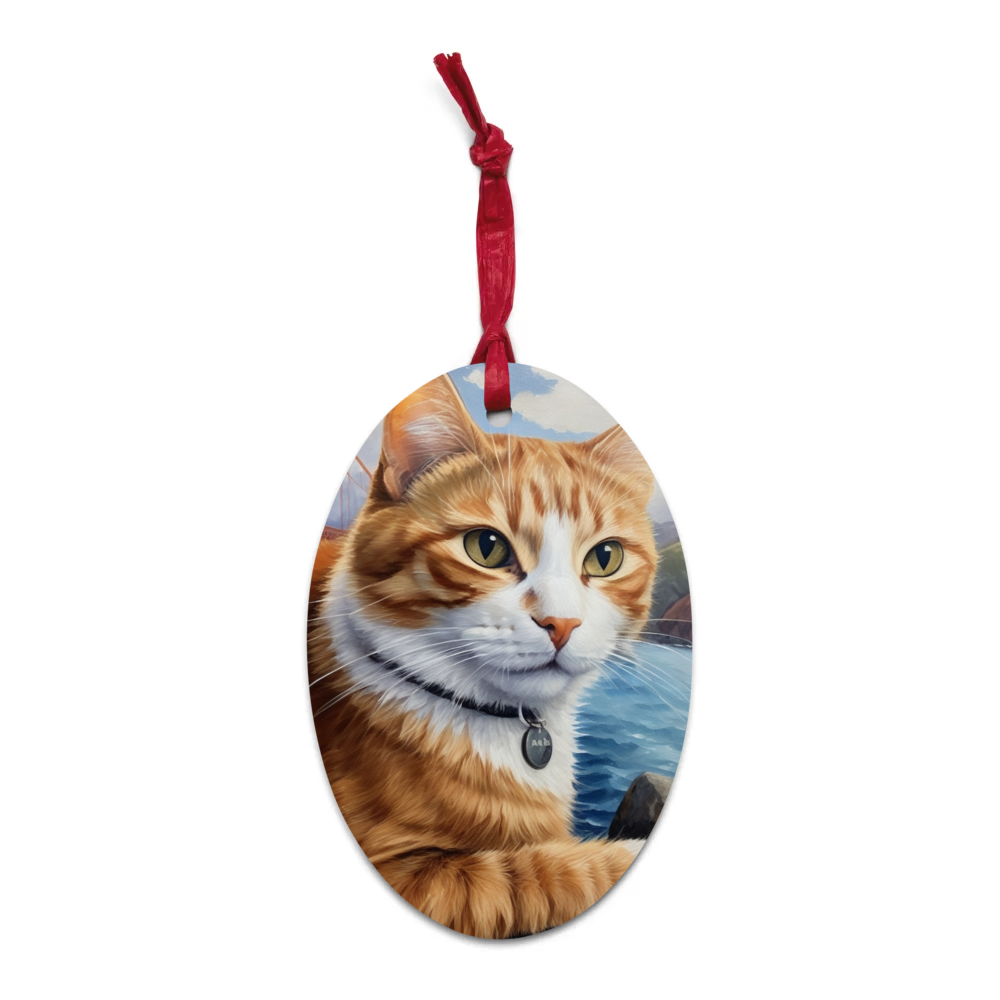 PugMug Custom Jack Jack Wooden Ornament