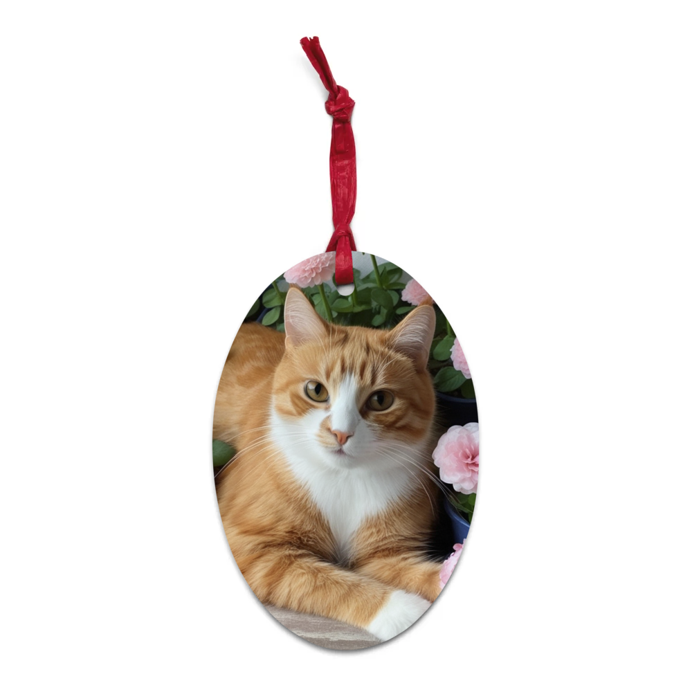 PugMug Custom Jack Jack Wooden Ornament