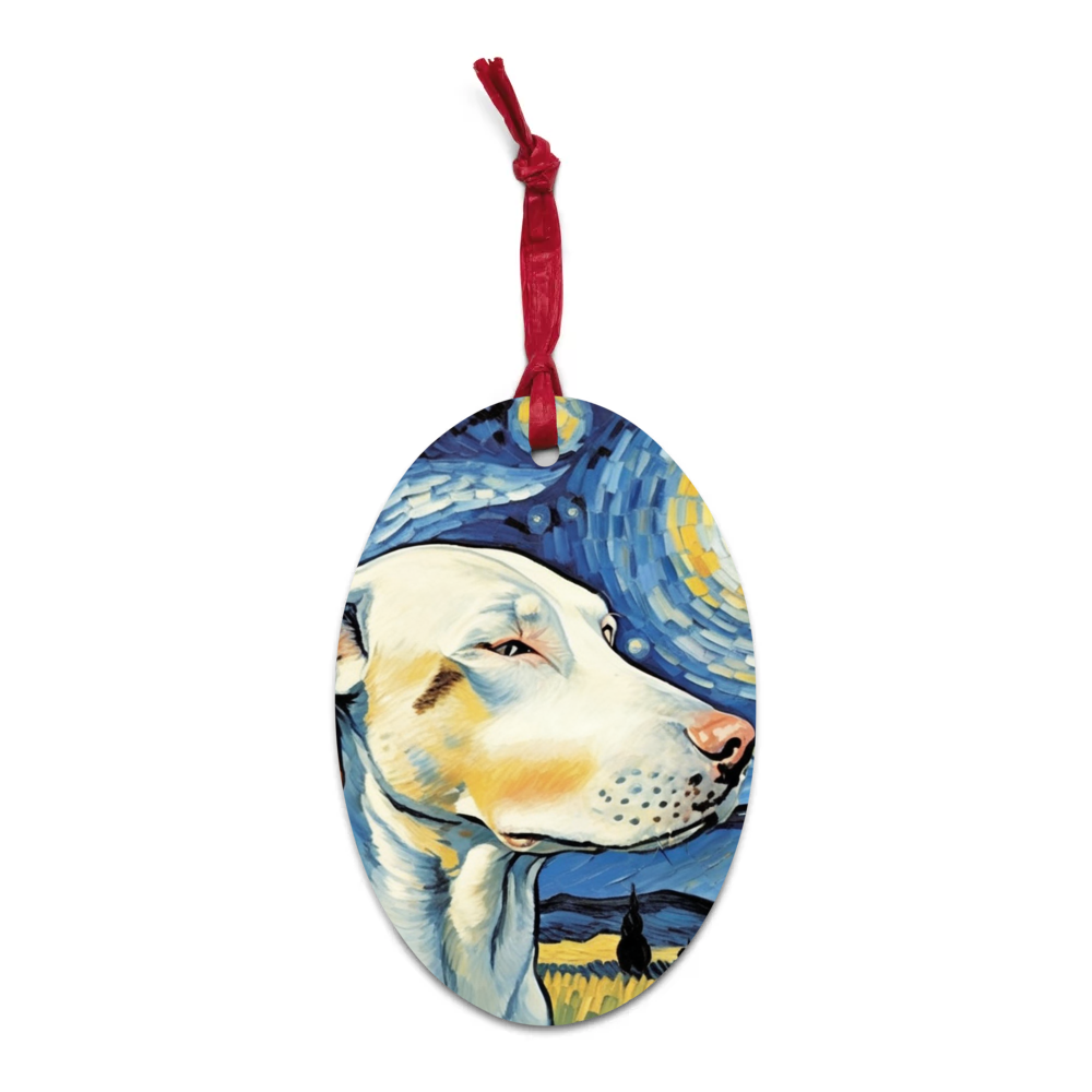 PugMug Custom Penny Wooden Ornament