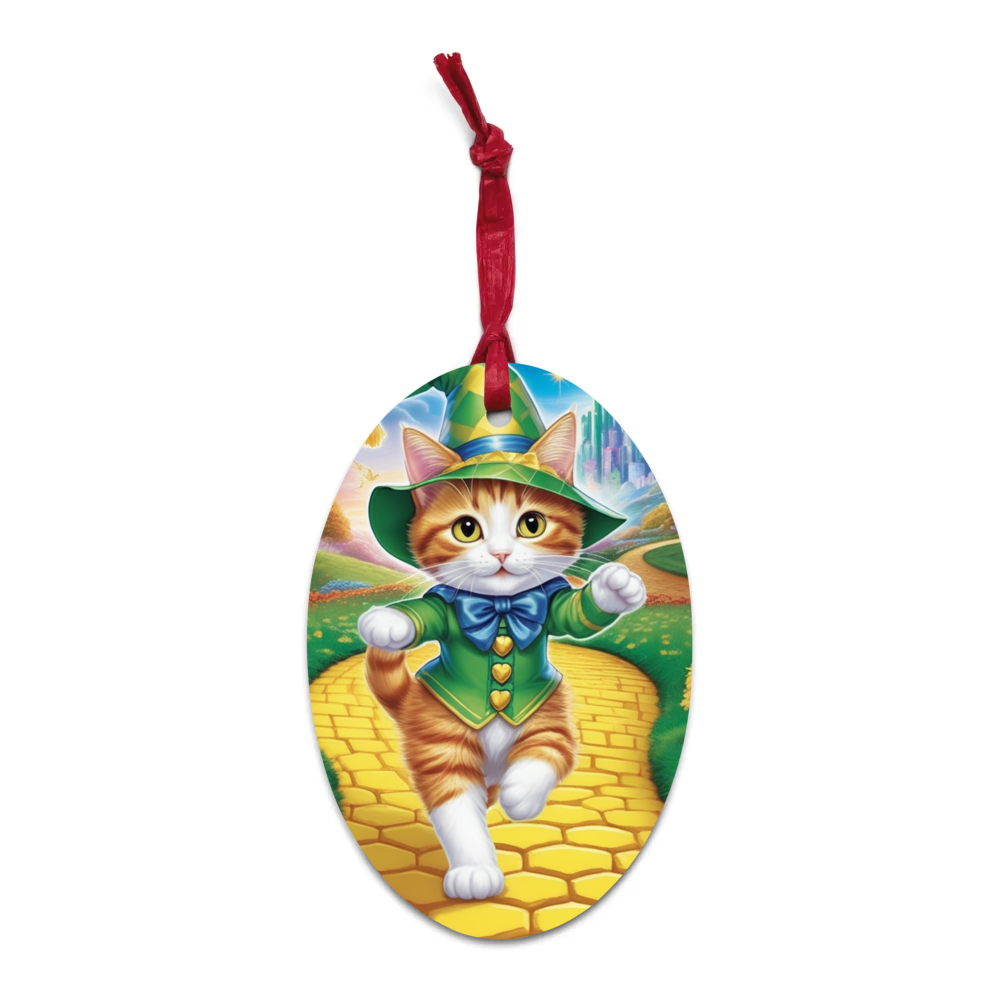 PugMug Custom Jack Jack Wooden Ornament