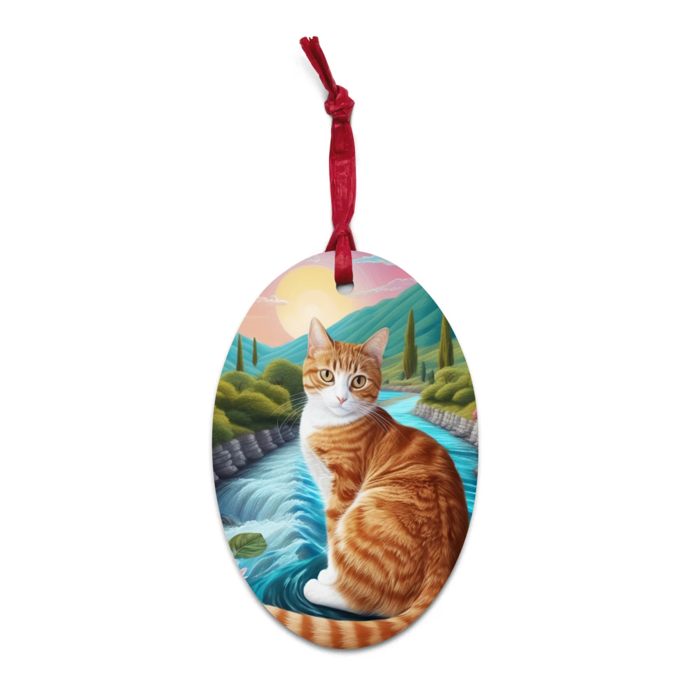 PugMug Custom Jack Jack Wooden Ornament