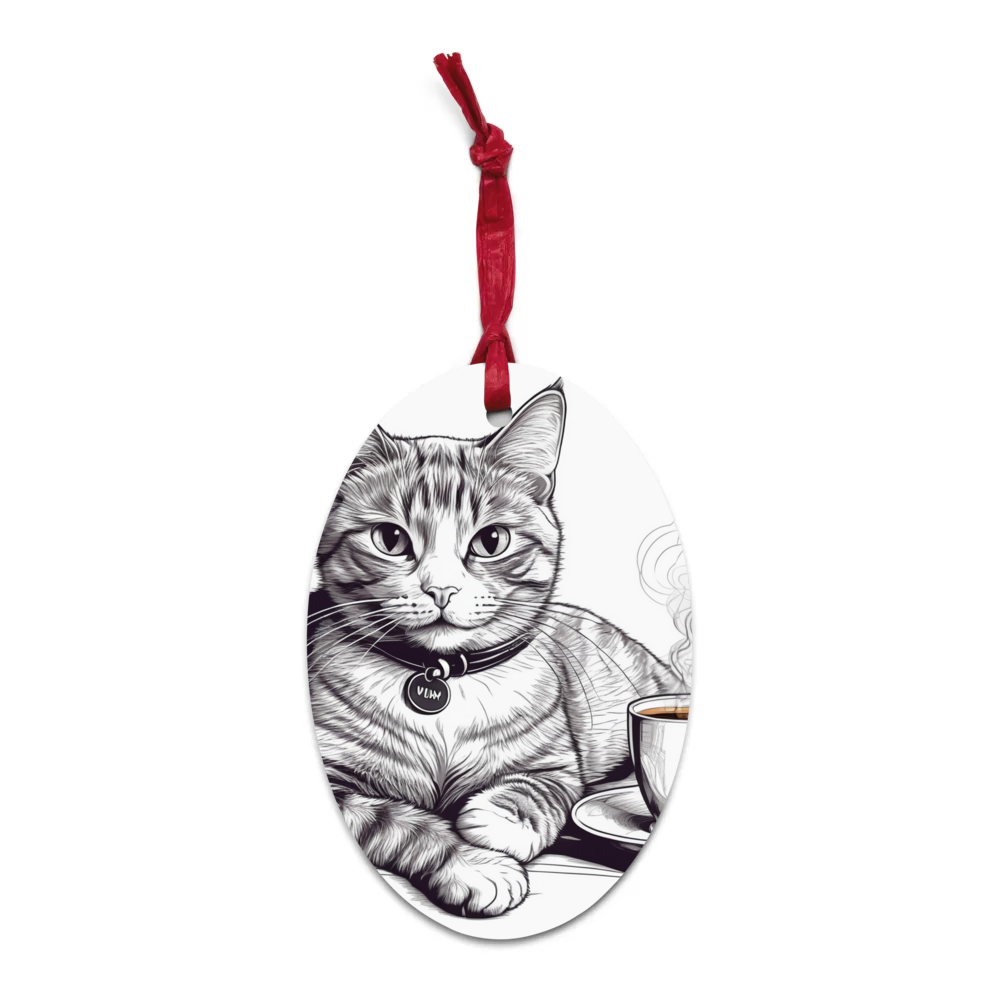 PugMug Custom Jack Jack Wooden Ornament