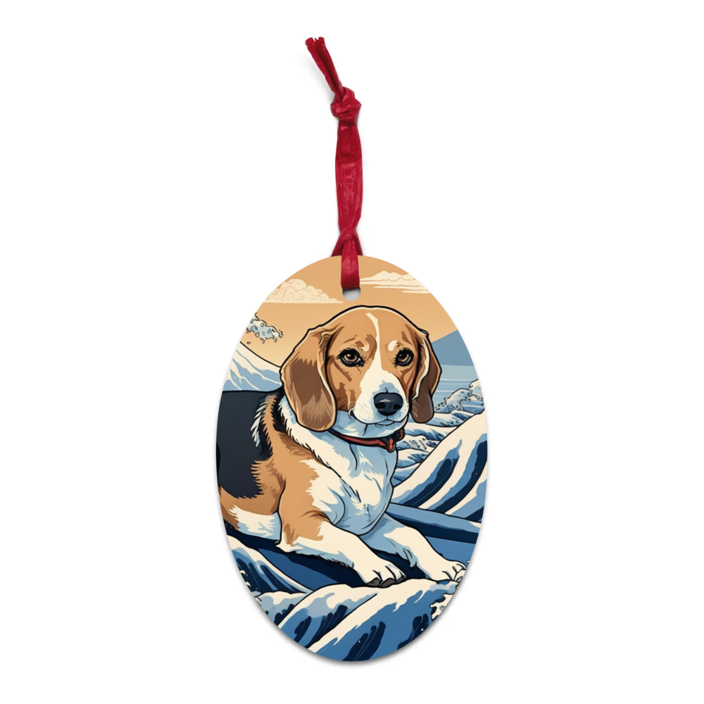 PugMug Custom Munchkin Wooden Ornament