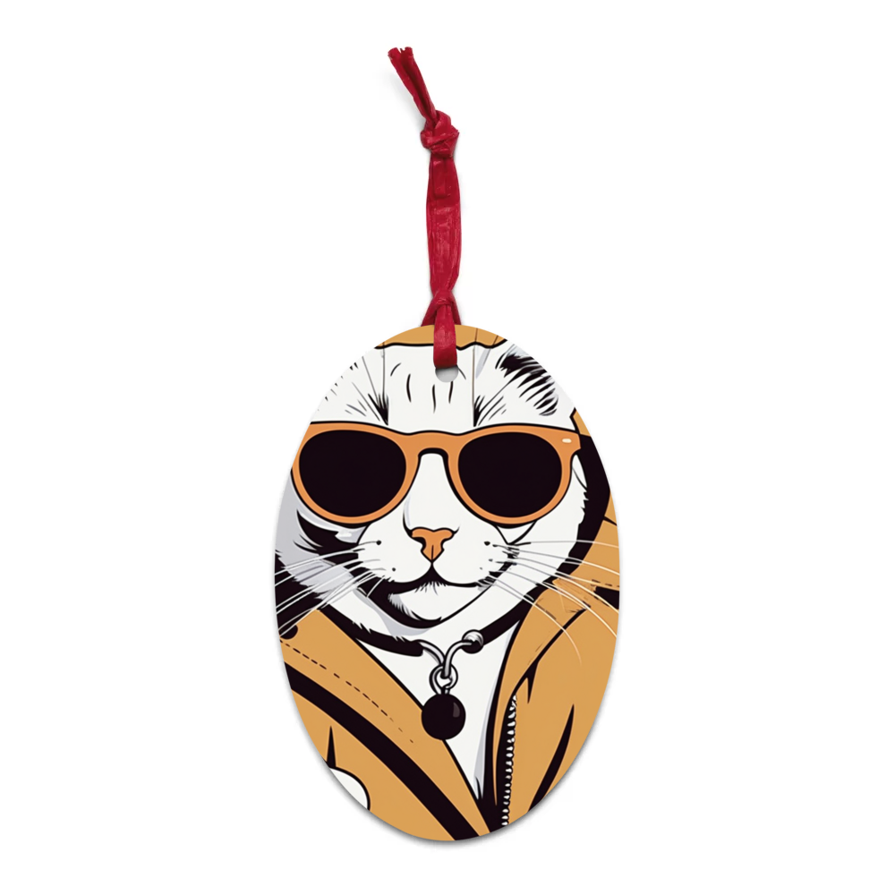 PugMug Custom Jack Jack Wooden Ornament