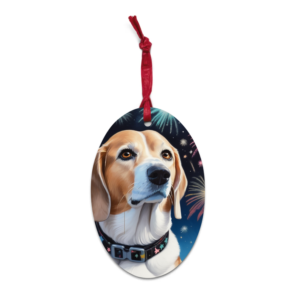 PugMug Custom Munchkin Wooden Ornament