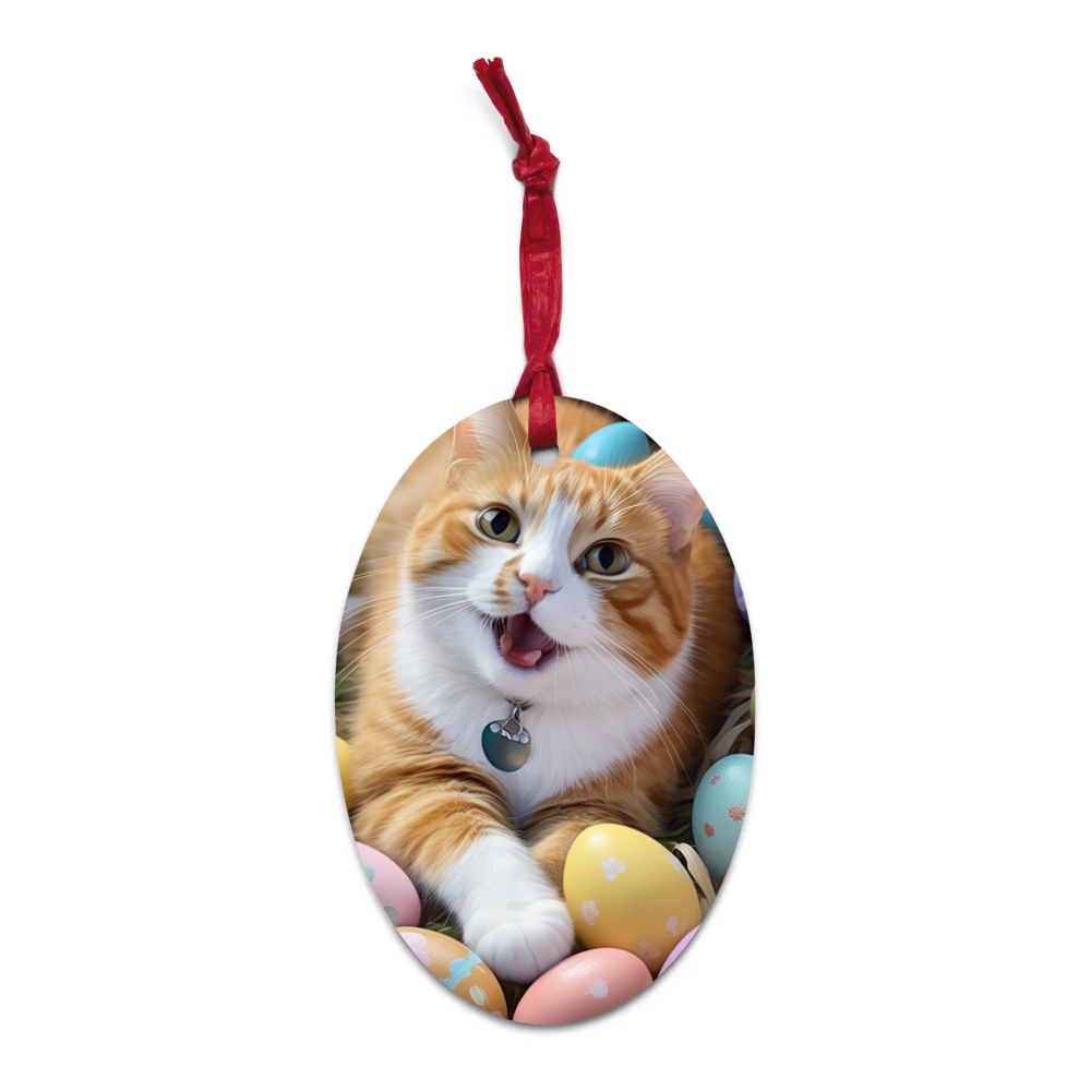 PugMug Custom Jack Jack Wooden Ornament