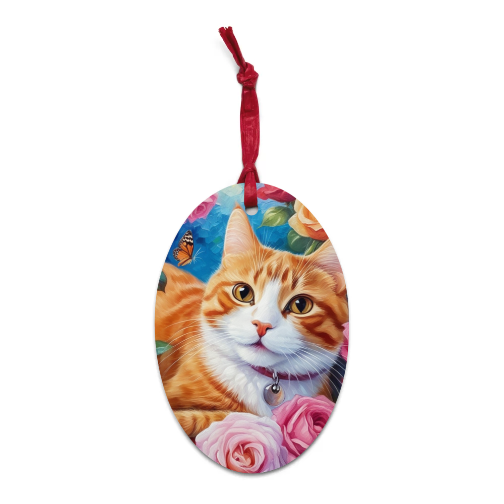 PugMug Custom Jack Jack Wooden Ornament