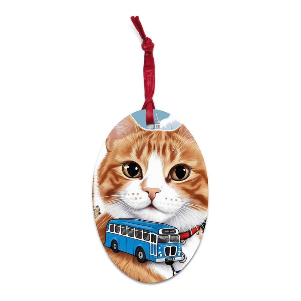 PugMug Custom Jack Jack Wooden Ornament