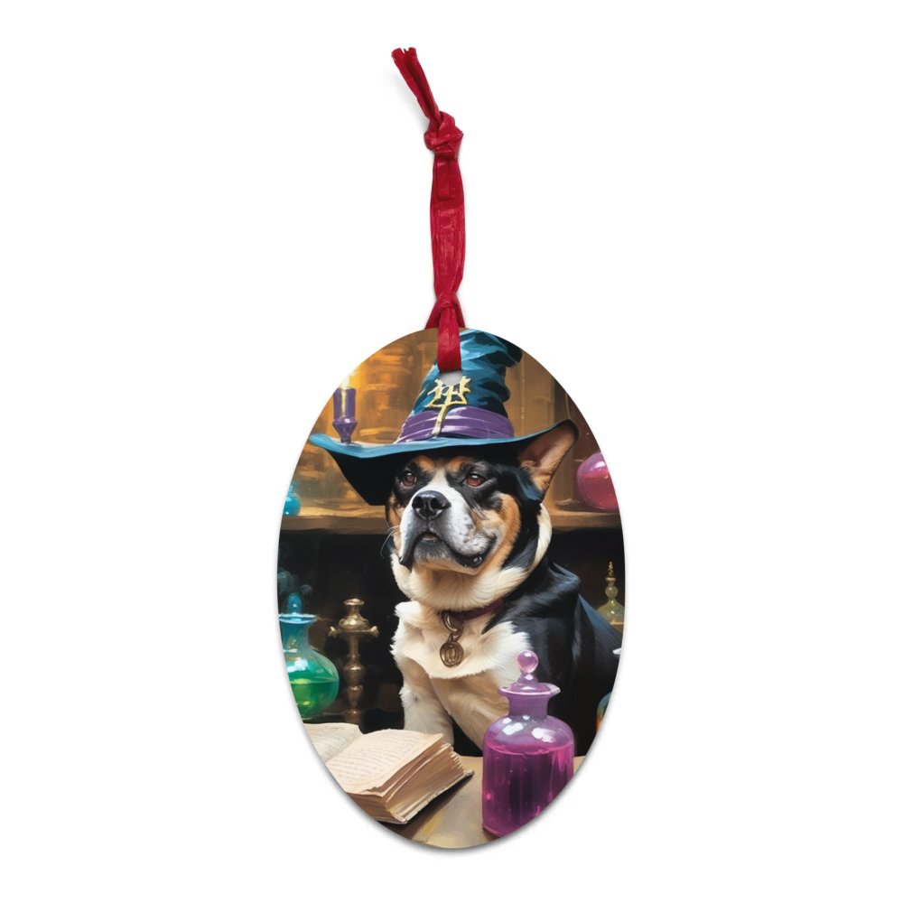 PugMug Custom McHenry Wooden Ornament