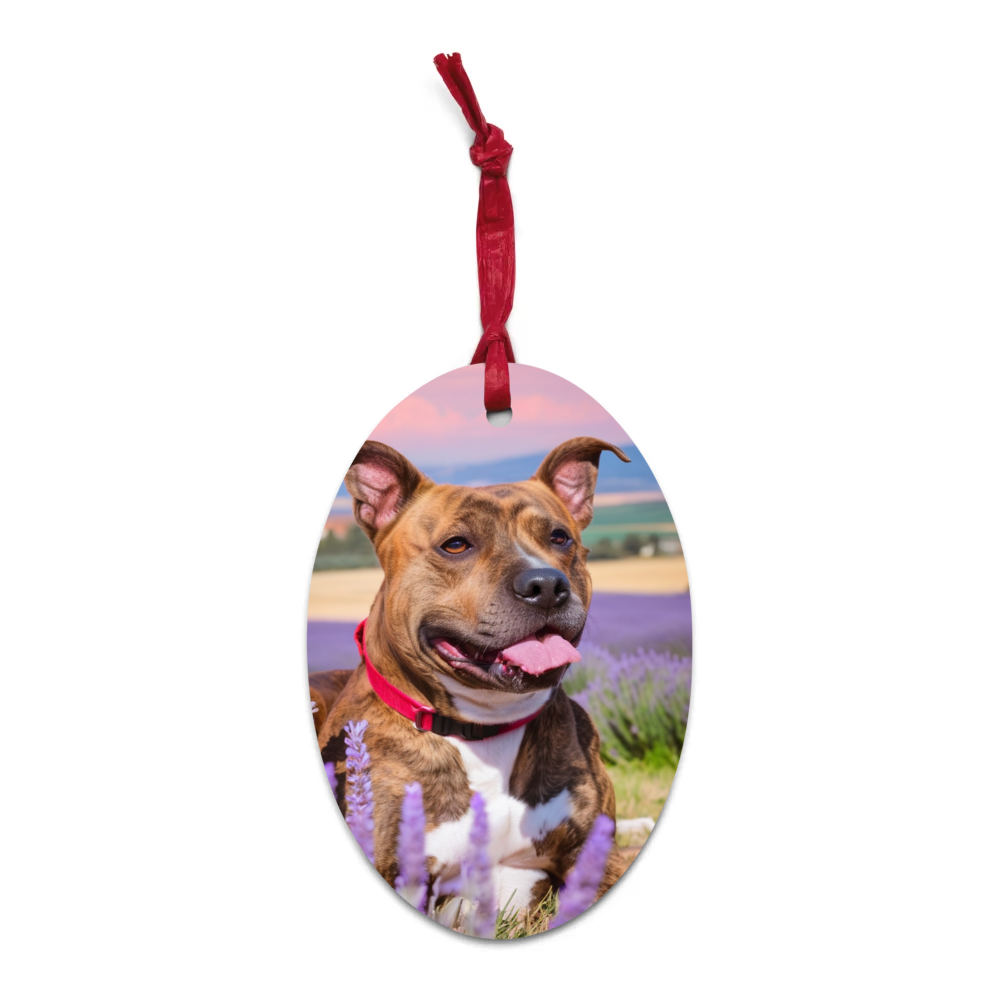 PugMug Custom Tony Hawk Wooden Ornament