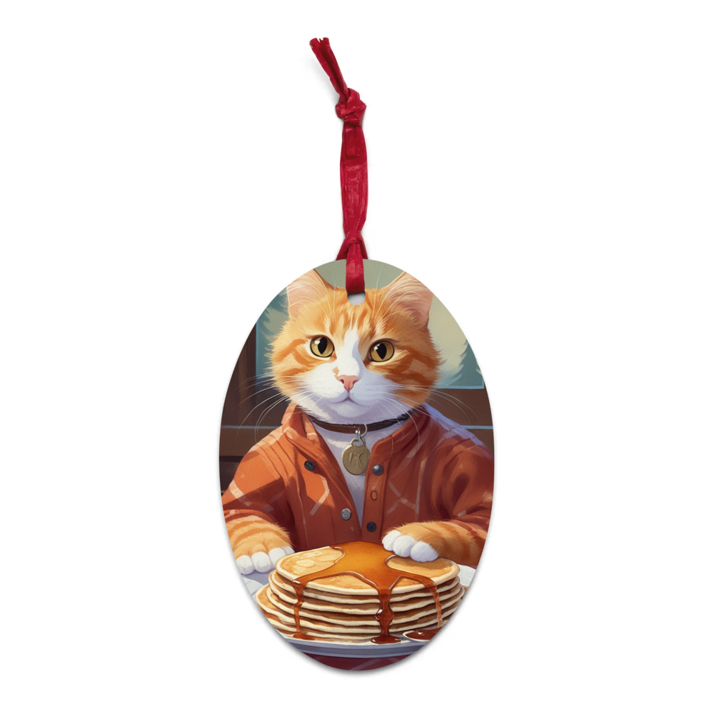 PugMug Custom Jack Jack Wooden Ornament