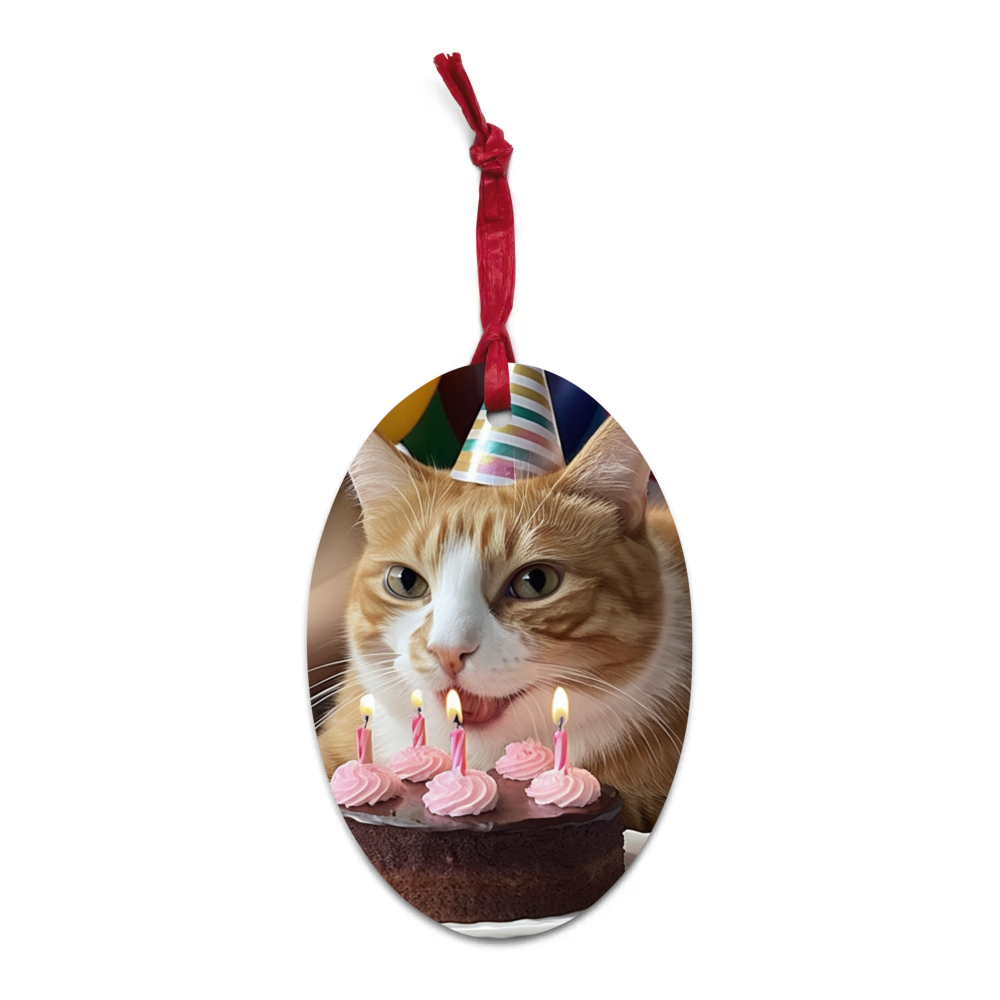 PugMug Custom Jack Jack Wooden Ornament