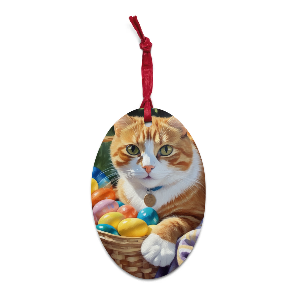 PugMug Custom Jack Jack Wooden Ornament