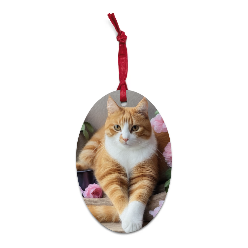 PugMug Custom Jack Jack Wooden Ornament