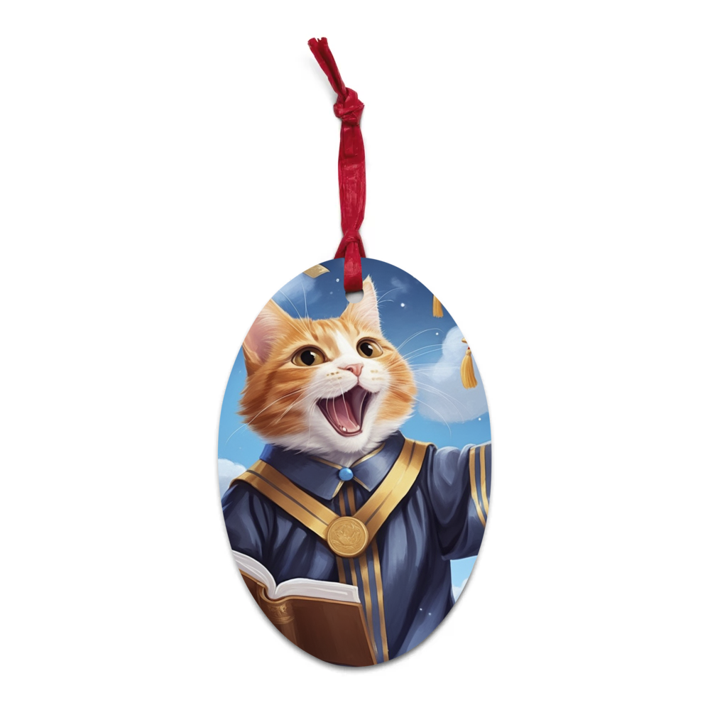 PugMug Custom Jack Jack Wooden Ornament