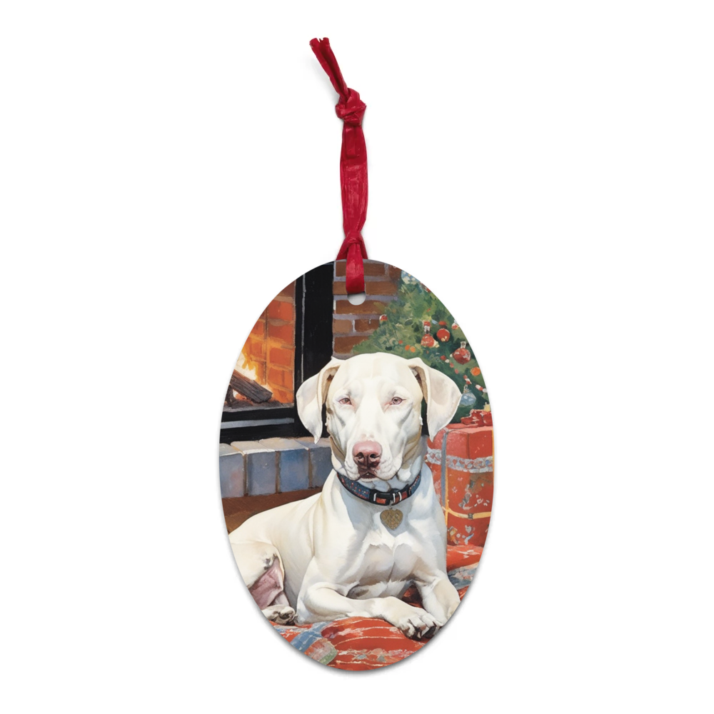 PugMug Custom Penny Wooden Ornament