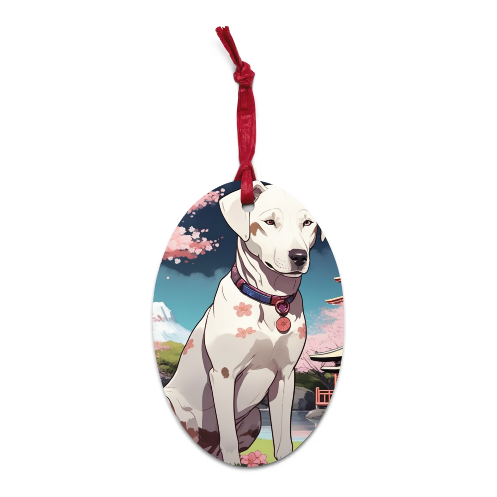 PugMug Custom Penny Wooden Ornament