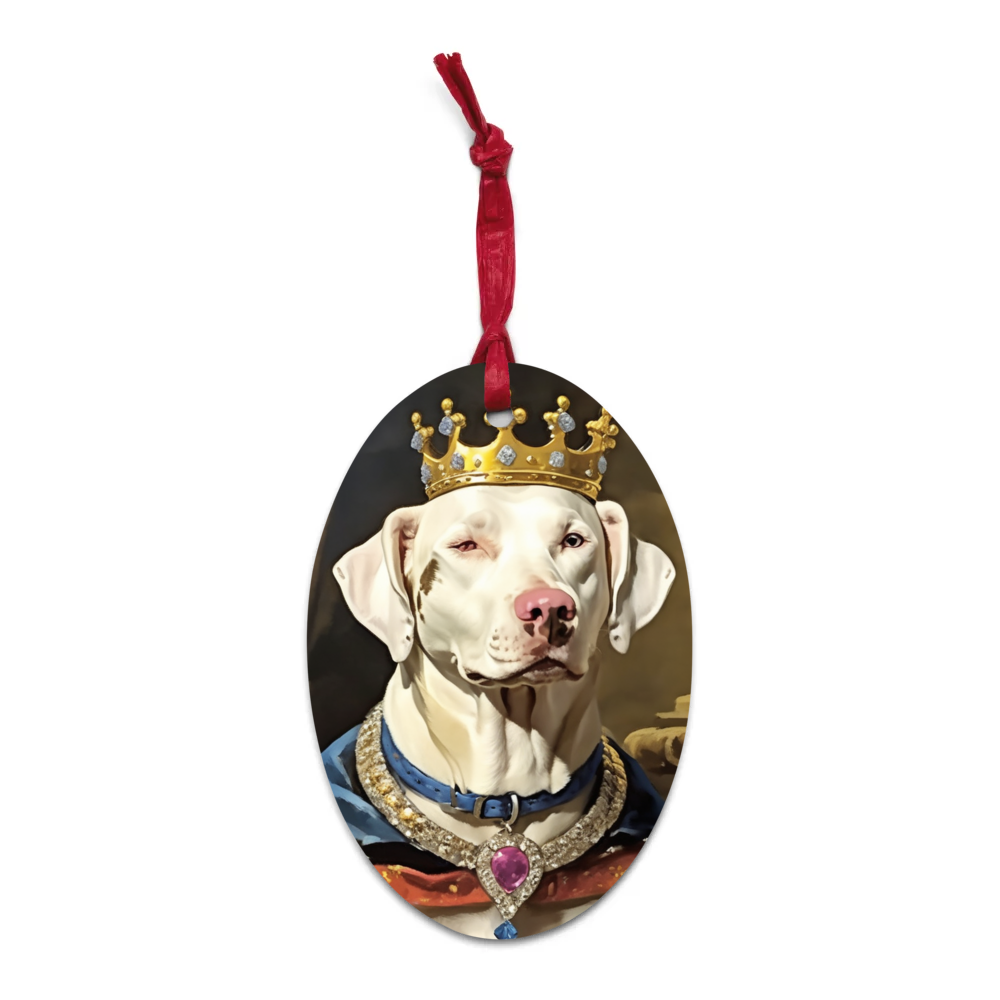 PugMug Custom Penny Wooden Ornament