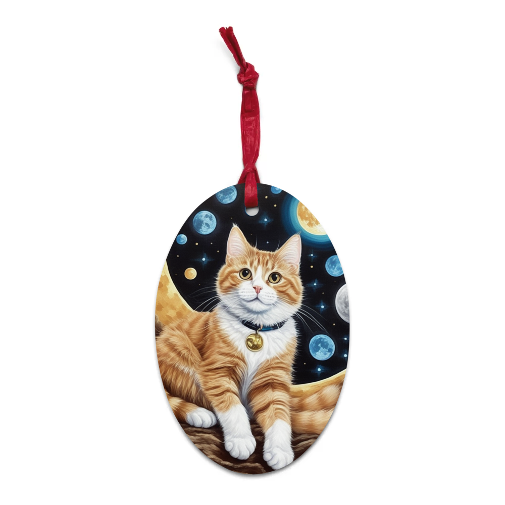 PugMug Custom Jack Jack Wooden Ornament