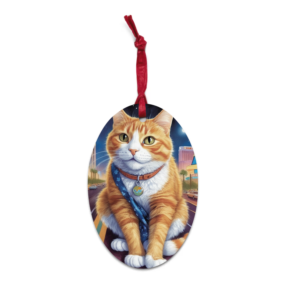 PugMug Custom Jack Jack Wooden Ornament