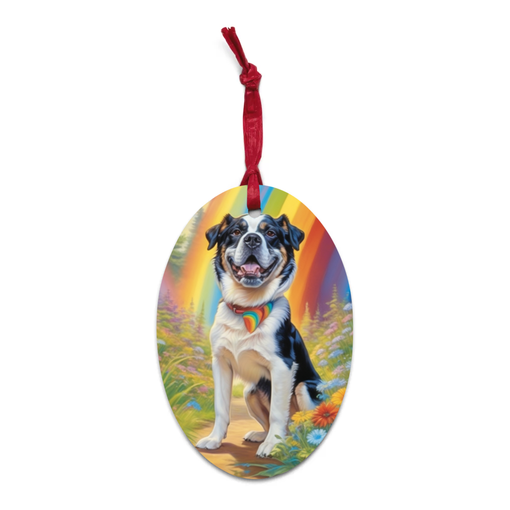 PugMug Custom McHenry Wooden Ornament