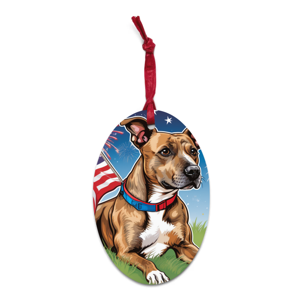 PugMug Custom Tony Hawk Wooden Ornament