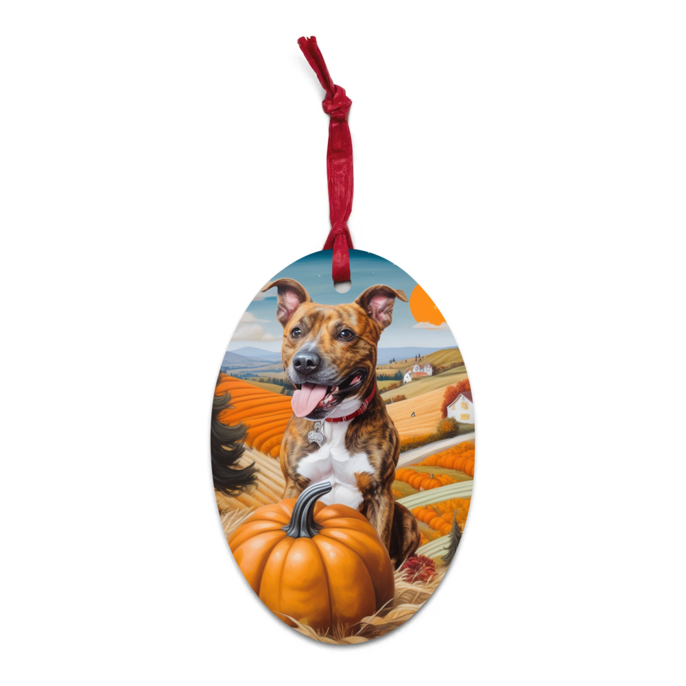 PugMug Custom Tony Hawk Wooden Ornament