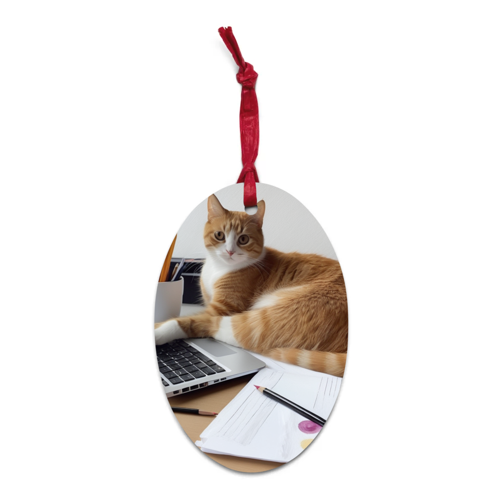 PugMug Custom Jack Jack Wooden Ornament