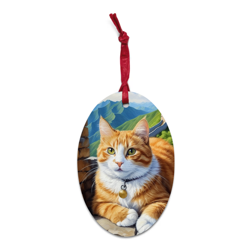 PugMug Custom Jack Jack Wooden Ornament