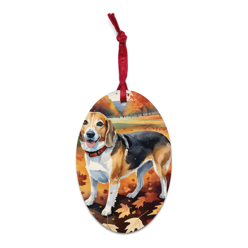 PugMug Custom Munchkin Wooden Ornament