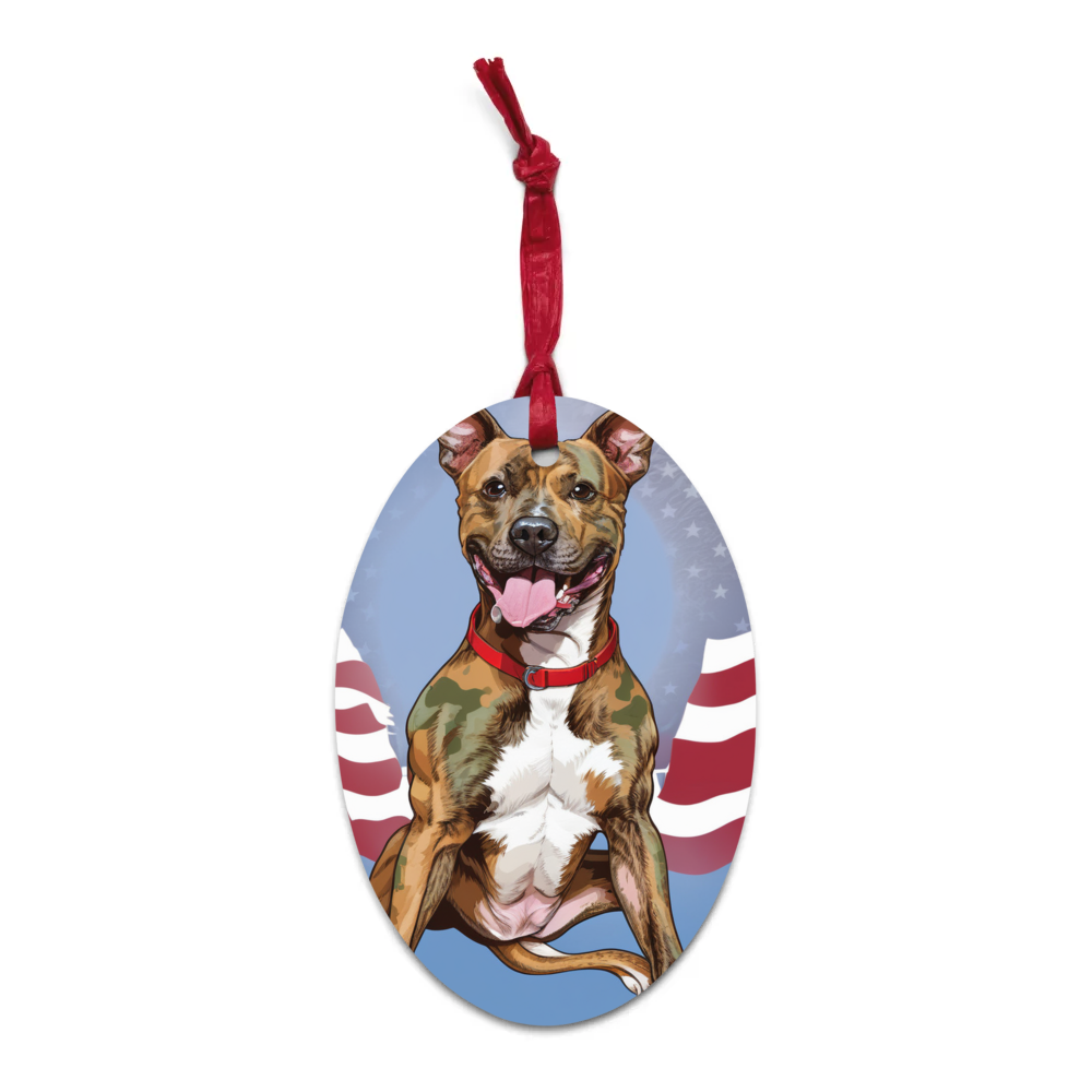 PugMug Custom Tony Hawk Wooden Ornament