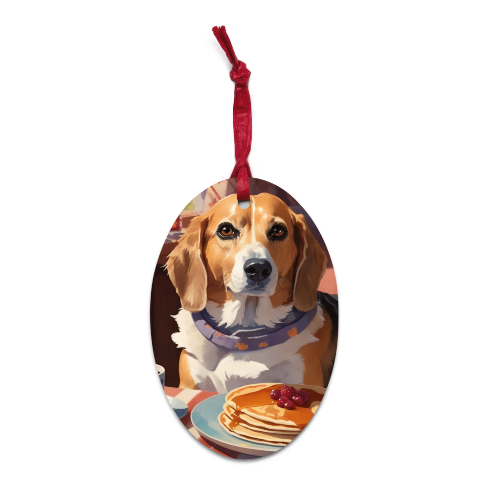 PugMug Custom Munchkin Wooden Ornament