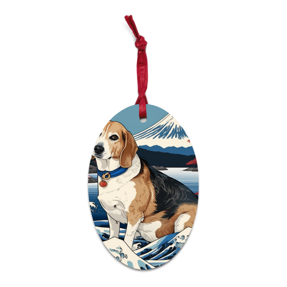 PugMug Custom Munchkin Wooden Ornament