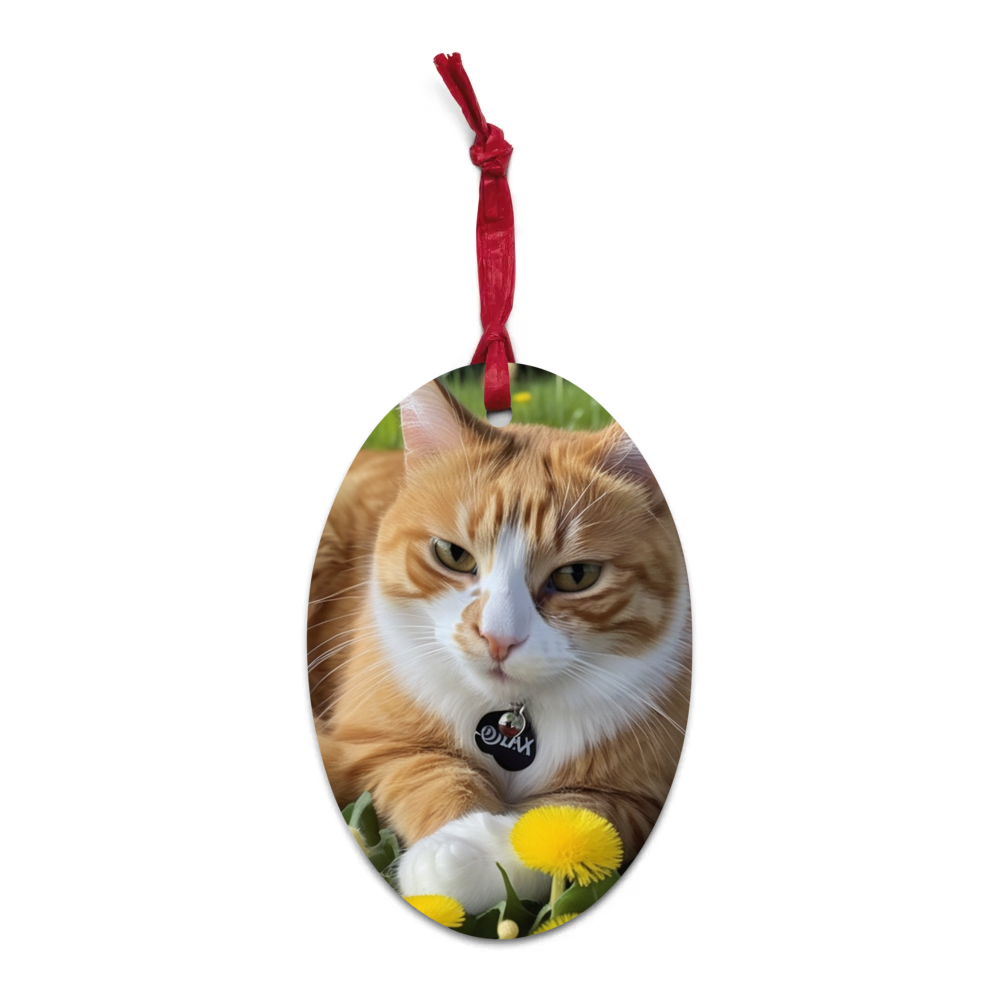 PugMug Custom Jack Jack Wooden Ornament