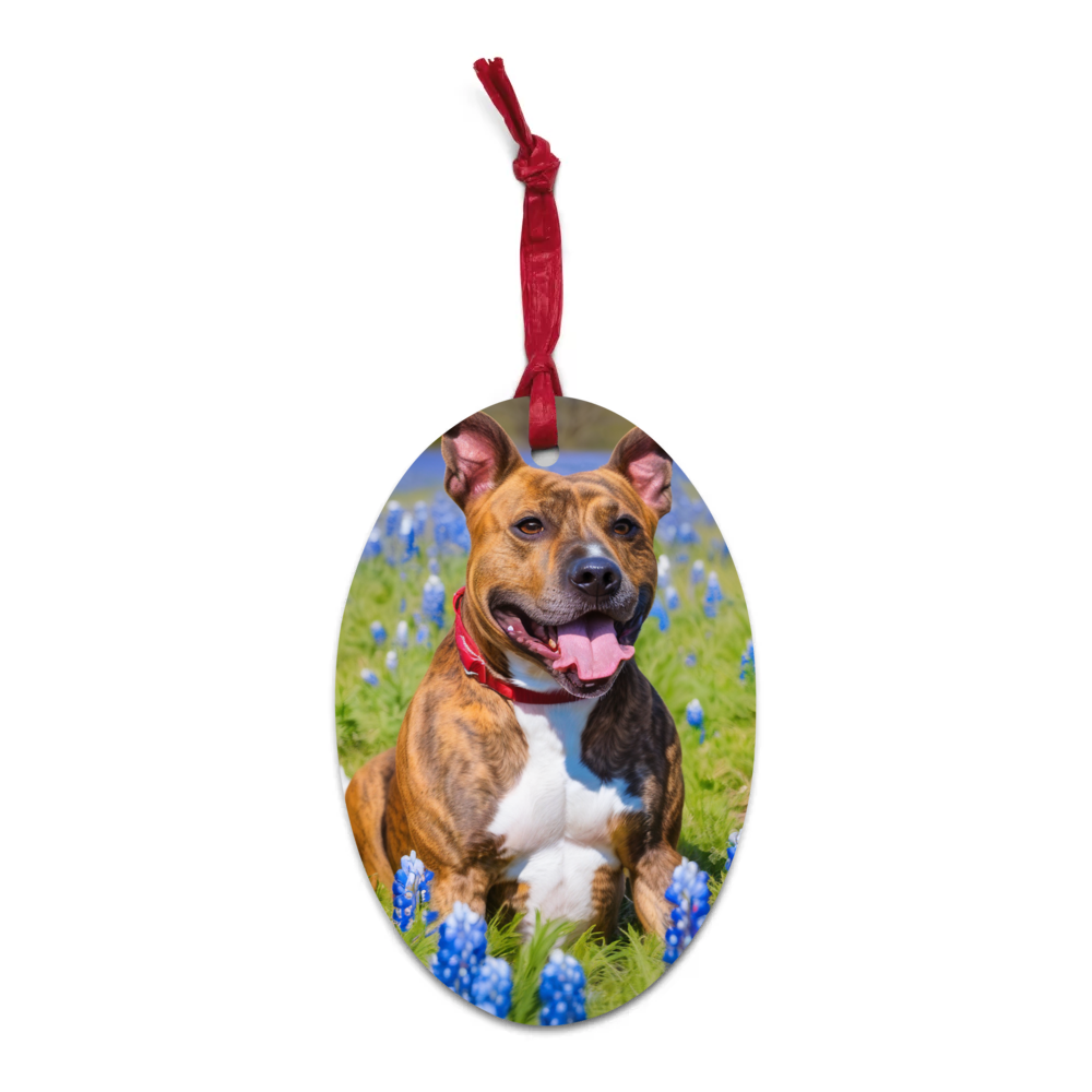 PugMug Custom Tony Hawk Wooden Ornament