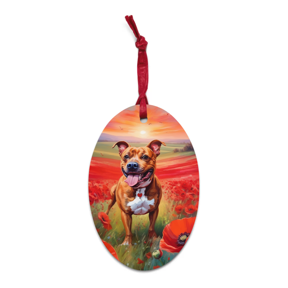 PugMug Custom Tony Hawk Wooden Ornament