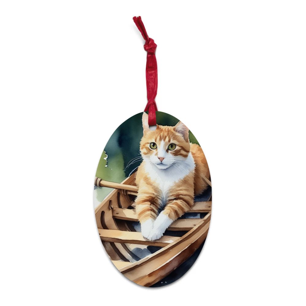 PugMug Custom Jack Jack Wooden Ornament