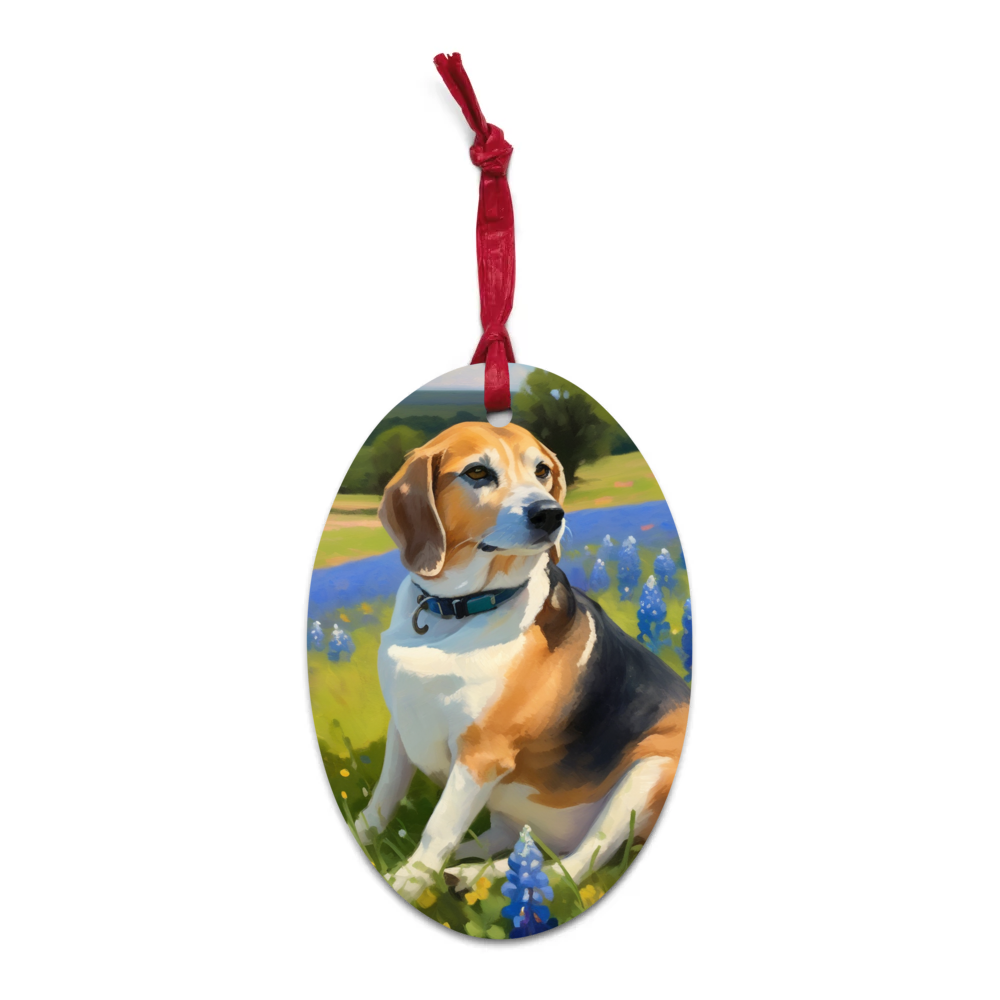 PugMug Custom Munchkin Wooden Ornament