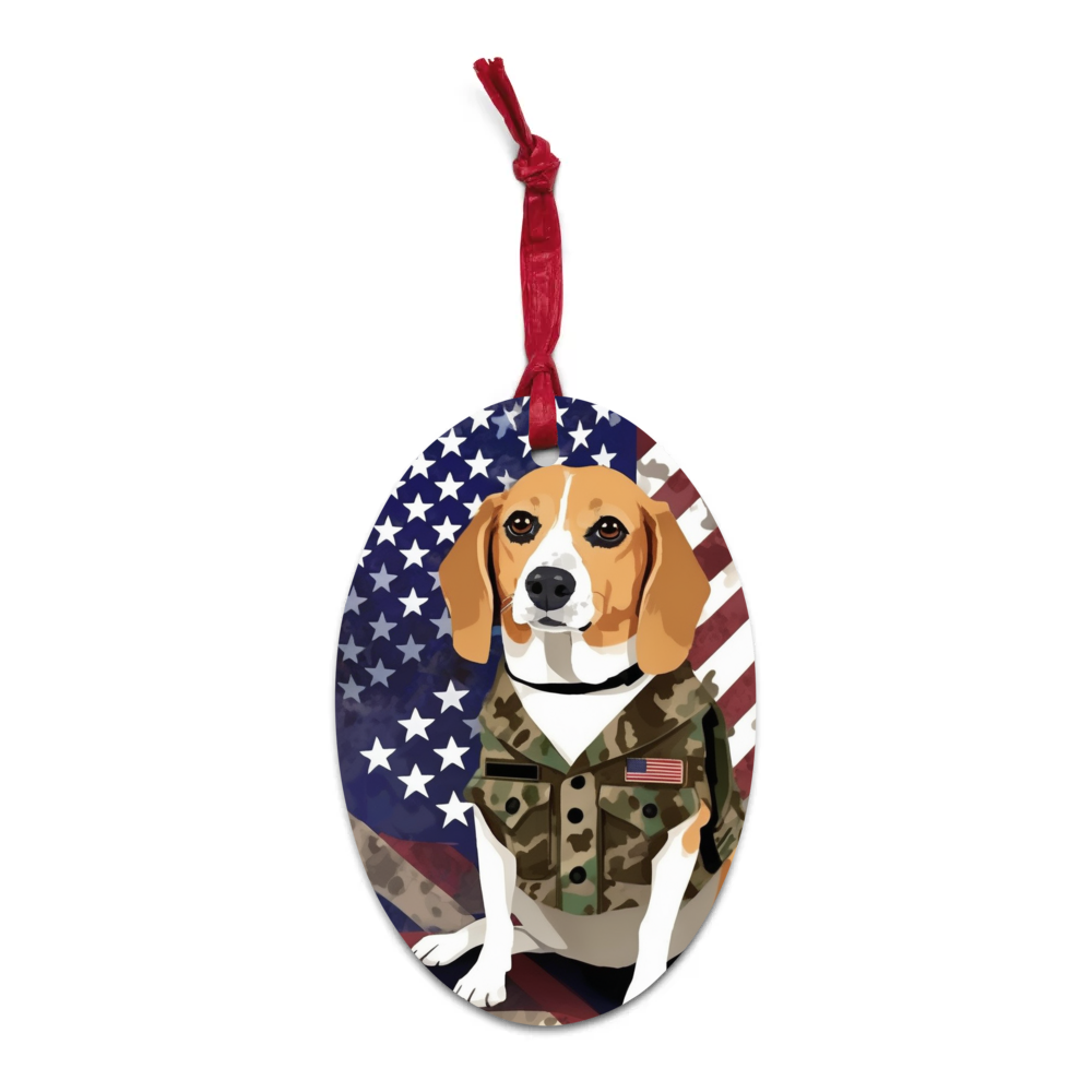 PugMug Custom Munchkin Wooden Ornament