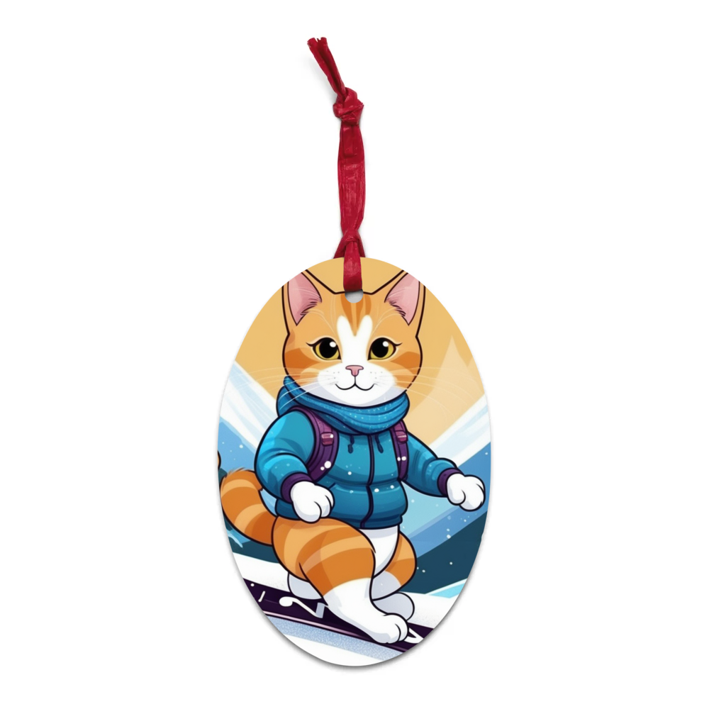 PugMug Custom Jack Jack Wooden Ornament